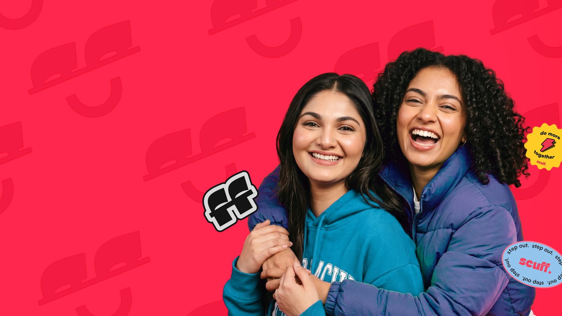 Scuff hyperlocal social hub background
